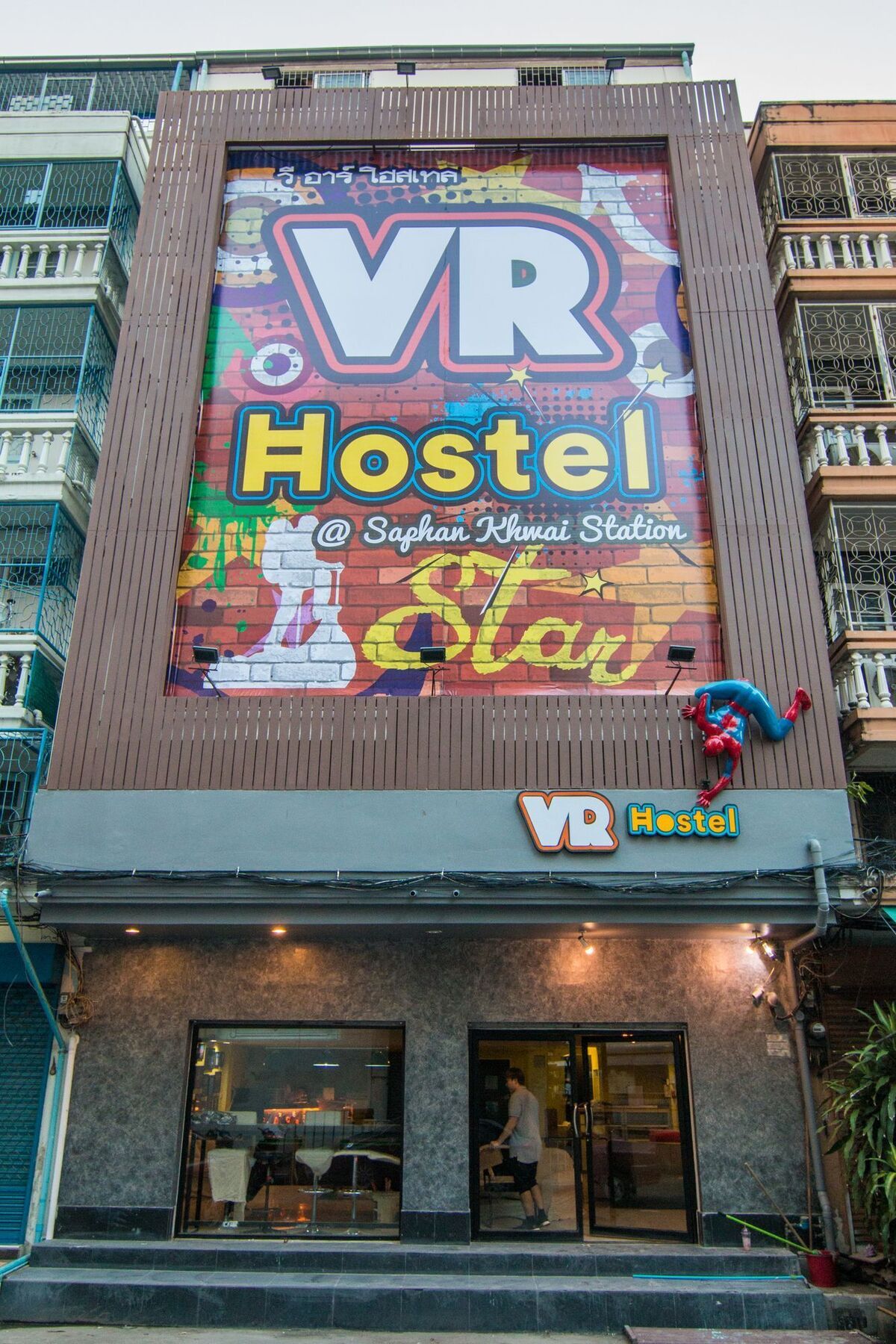 Vr Hostel Bangkok Exterior foto